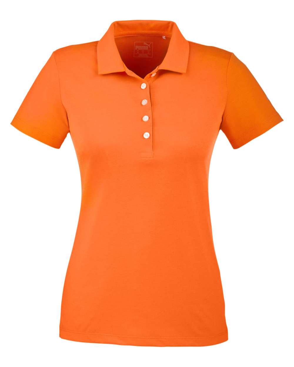 Puma Golf 596921 Women's Fusion Polo - Vibrant Orange