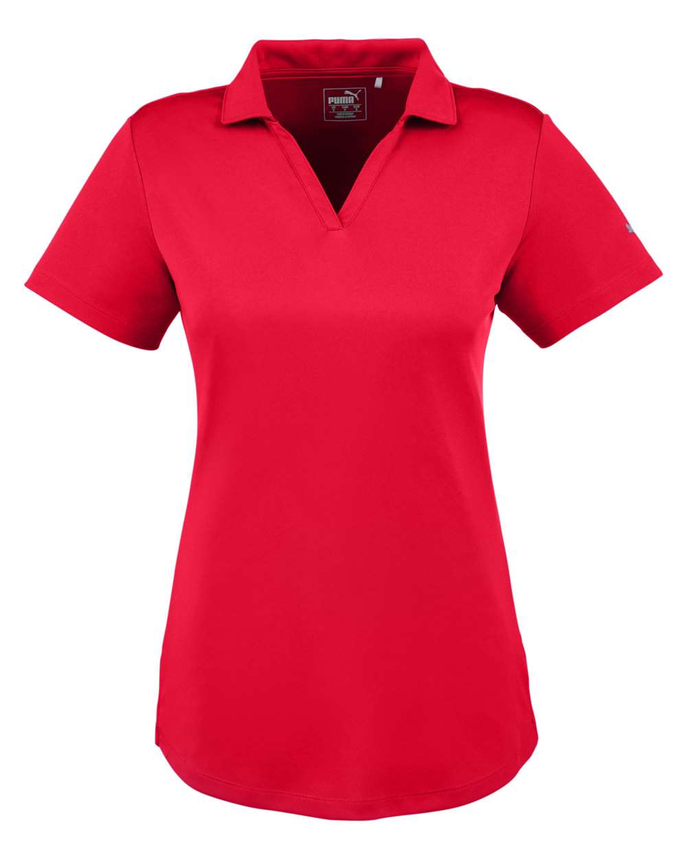 Puma Golf 596800 Womens Icon Golf Polo - High Risk Red