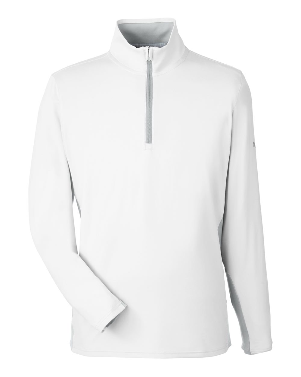 Puma Golf 599127 Men's Gamer Golf Quarter-Zip - Bright White