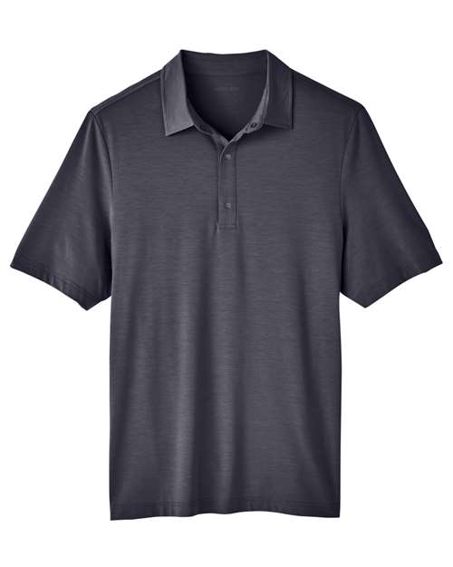 North End NE100 Men's JAQ Snap-Up Stretch Performance Polo - Carbon