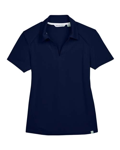 North End 78632 Women's Recycled Polyester Performance Pique Polo - Night
