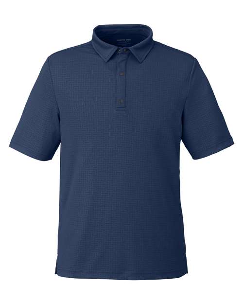 North End NE102 Men's Replay Recycled Pique Polo - Classic Navy