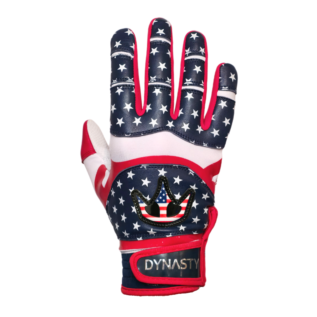 Dynasty The Lightning Batting Gloves Series - American Flag USA