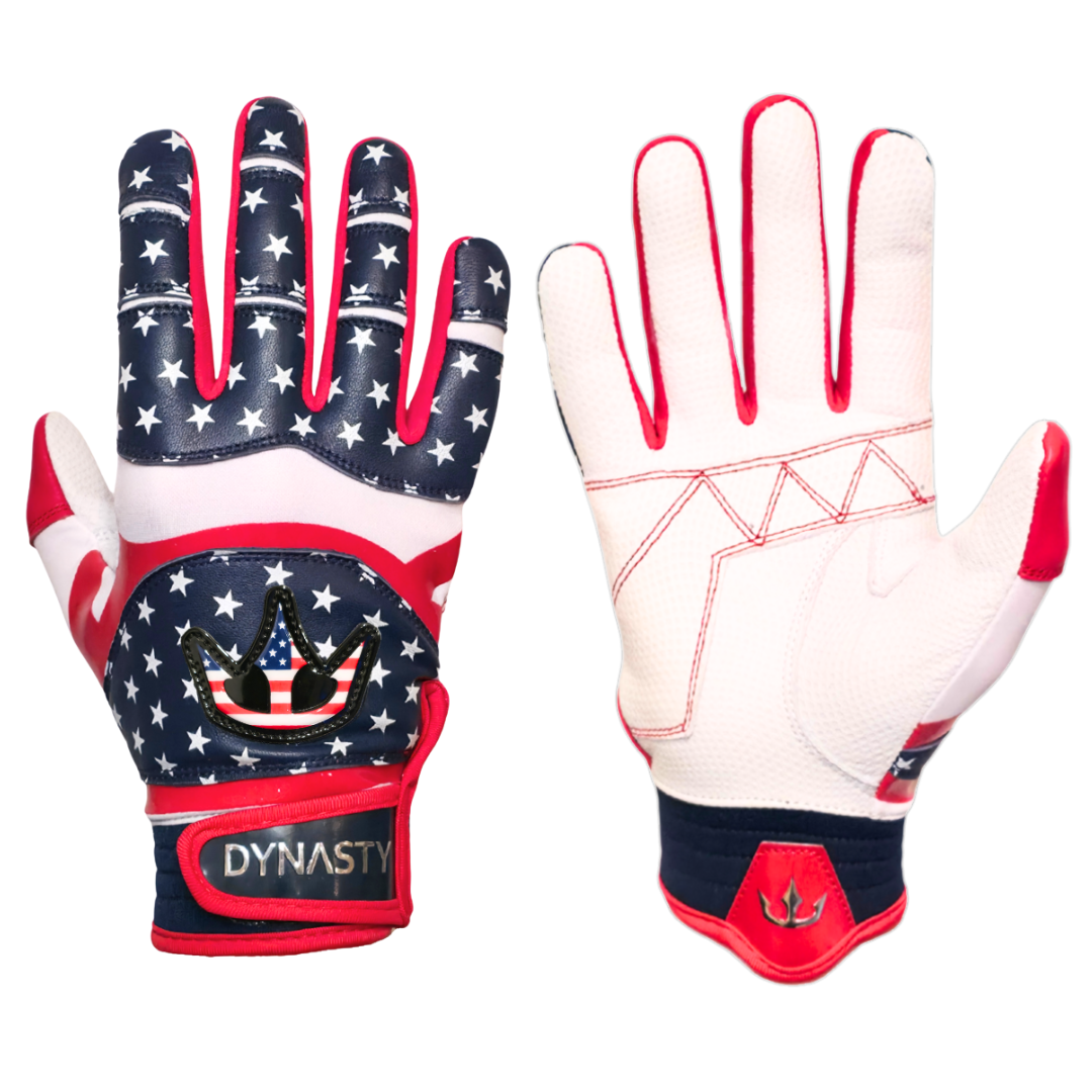 Dynasty The Lightning Batting Gloves Series - American Flag USA