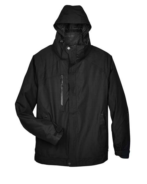 North End 88178 Men's Caprice 3-in-1 Jacket with Soft Shell Liner - Black