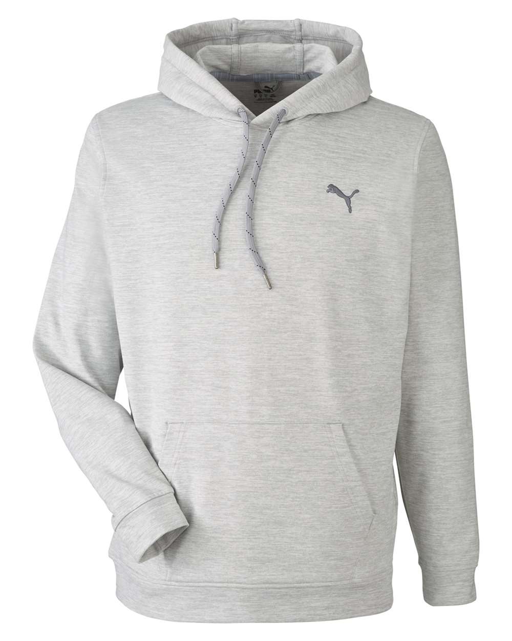 Puma Golf 534527 Cloudspun Progress Hooded Sweatshirt - High Rise Heather