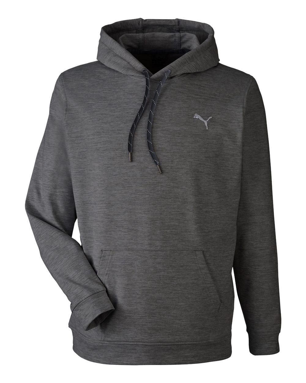 Puma Golf 534527 Cloudspun Progress Hooded Sweatshirt - Puma Black Heather