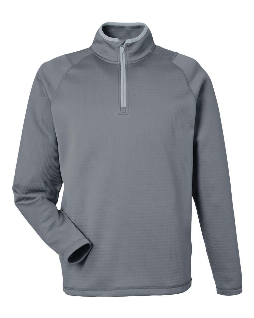 Puma Golf 631105 Waffle Fleece Quarter-Zip Pullover - Slate Sky