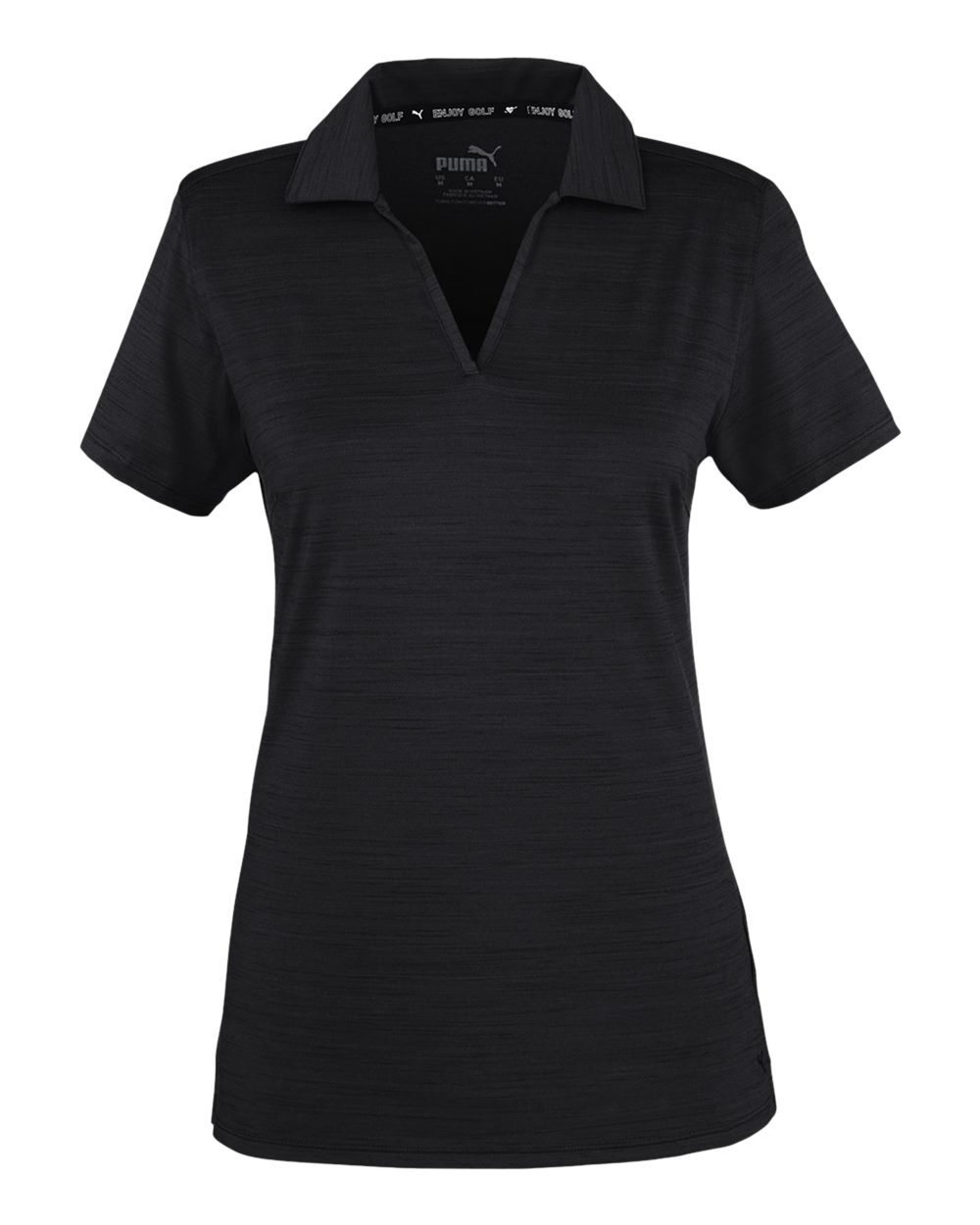 Puma Golf 532991 Women's Cloudspun Coast Polo - Puma Black Heather