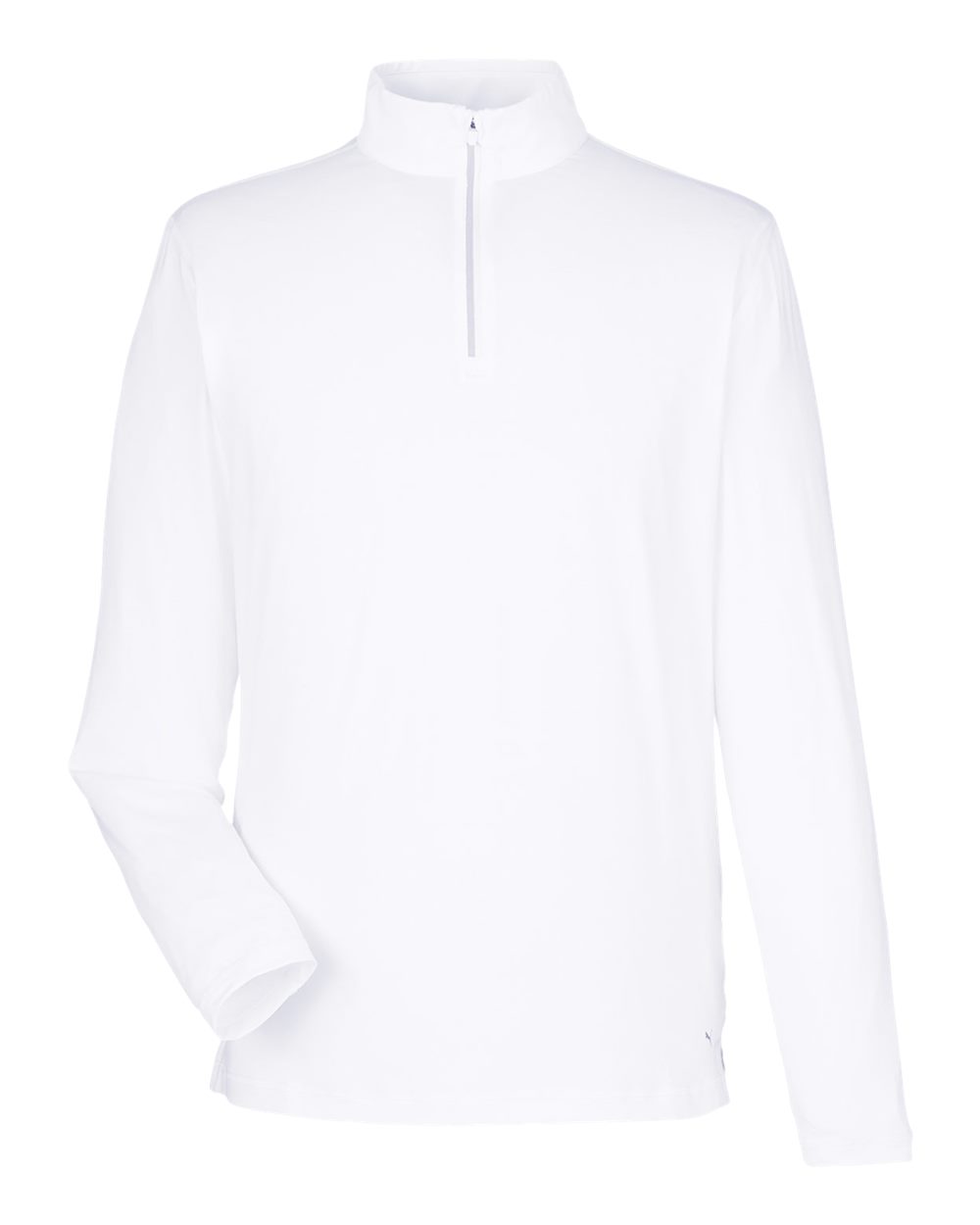 Puma Golf 539105 You-V Quarter-Zip Pullover - Bright White