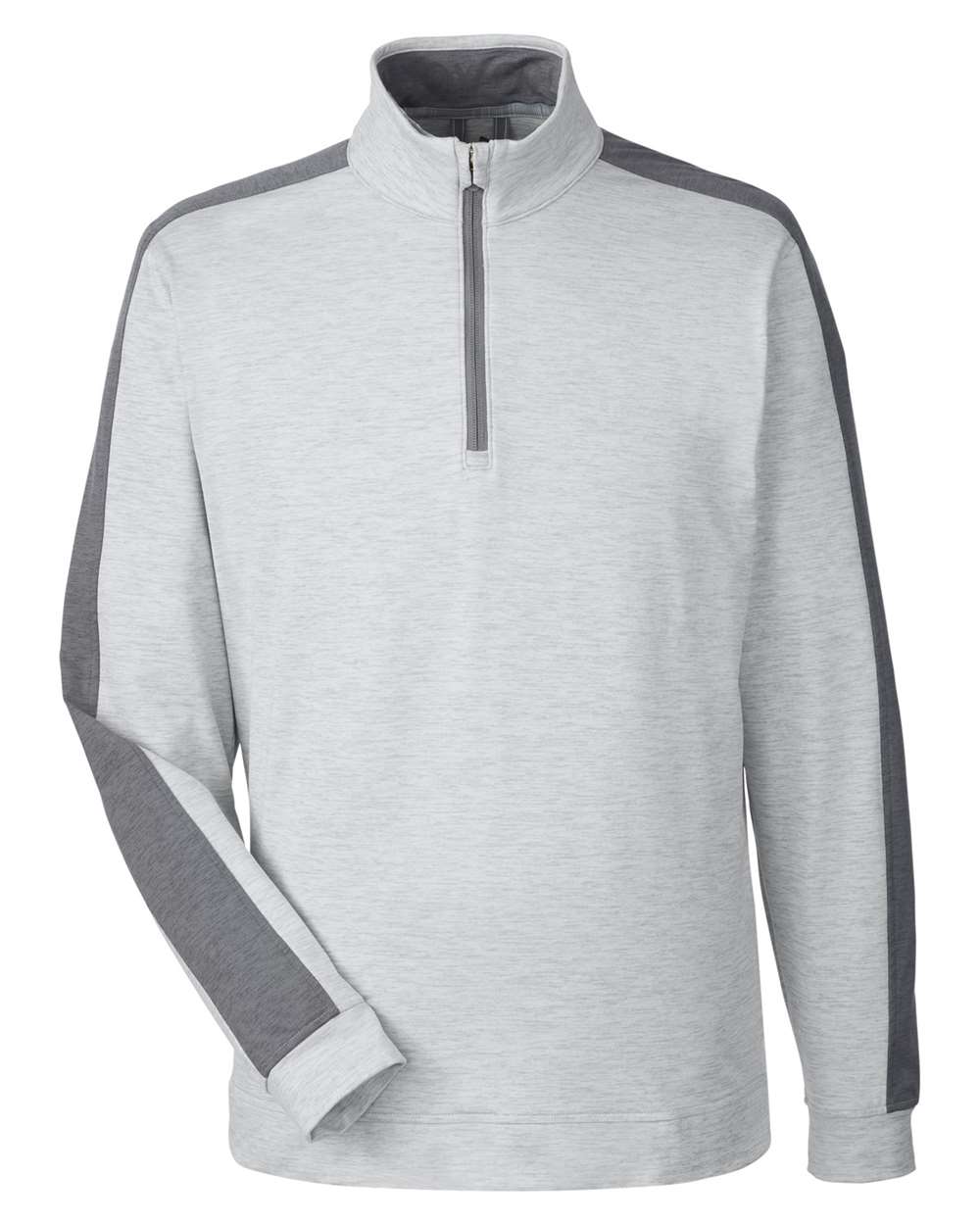 Puma Golf 599129 Cloudspun Quarter-Zip Pullover - High Rise Heather  Quiet Shade