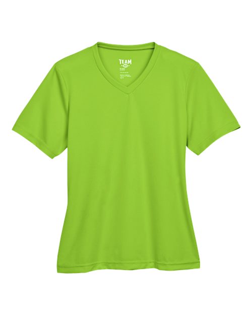 Team 365 TT11W Women's Zone Performance T-Shirt - Acid Green