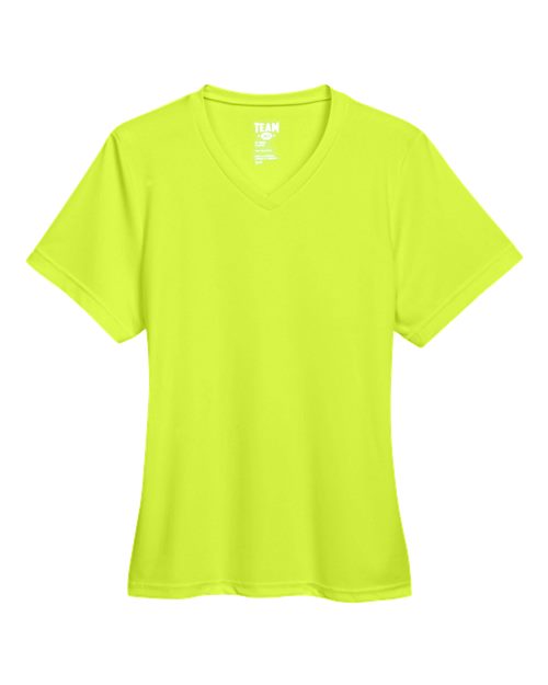 Team 365 TT11W Women's Zone Performance T-Shirt - Safety Yellow
