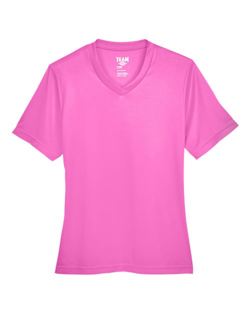 Team 365 TT11W Women's Zone Performance T-Shirt - Sport Charity Pink