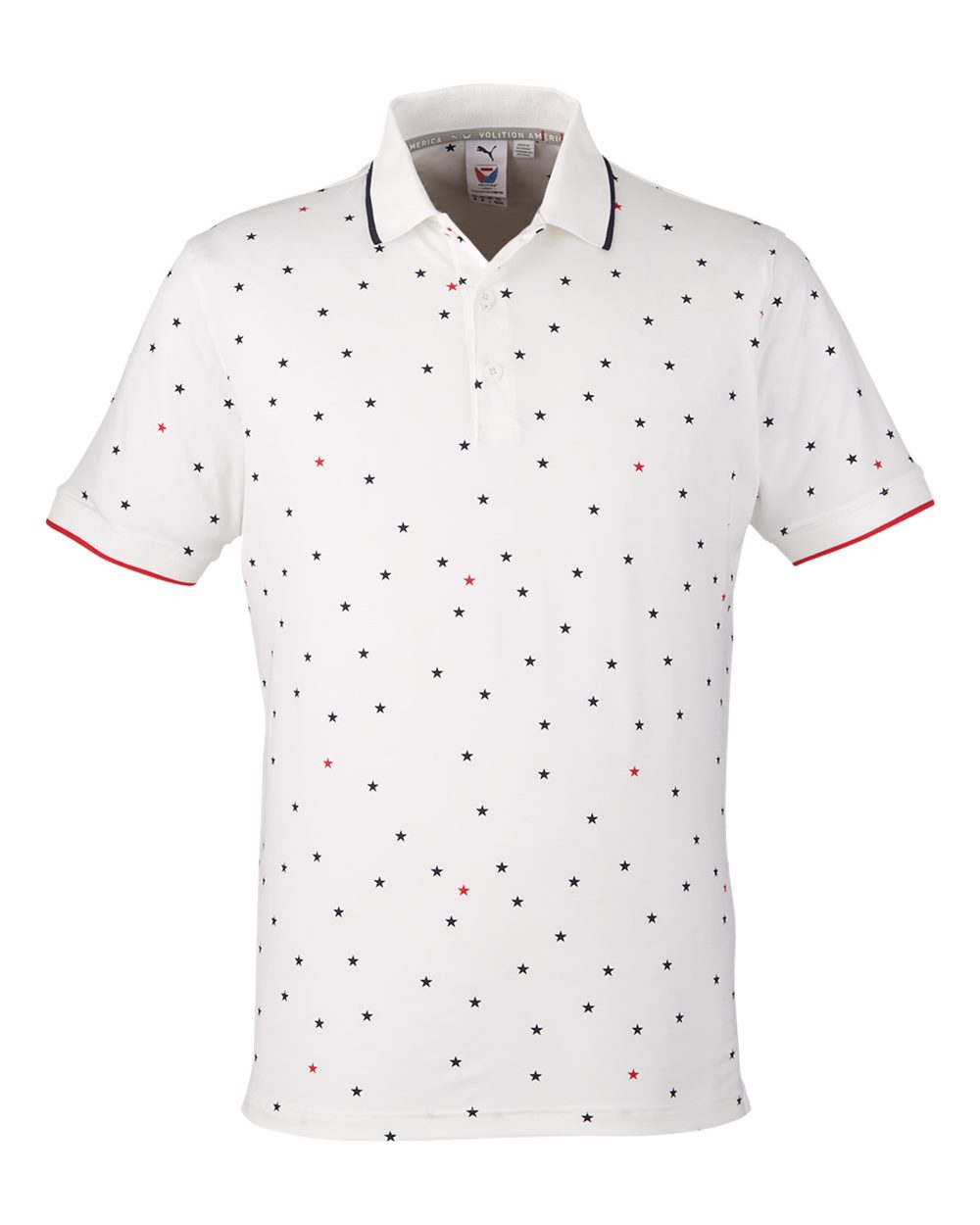 Puma Golf 537477 Volition Skylight Patriotic Polo