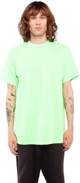 Shaka Wear SHASS Unisex Active T-Shirt - Safety Green