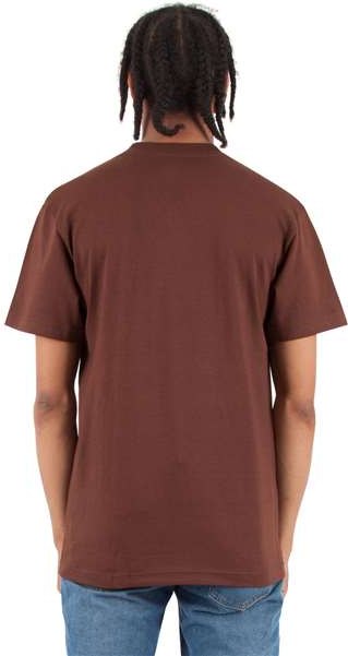 Shaka Wear SHVEE Unisex V-Neck T-Shirt - Brown