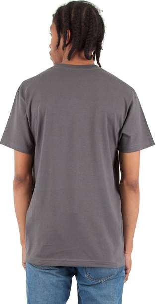 Shaka Wear SHVEE Unisex V-Neck T-Shirt - Dark Gray