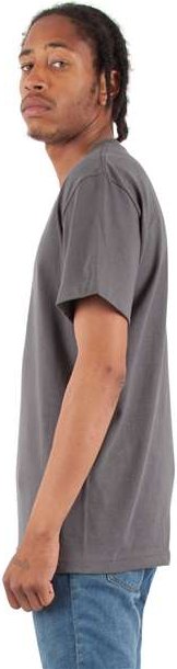 Shaka Wear SHVEE Unisex V-Neck T-Shirt - Dark Gray