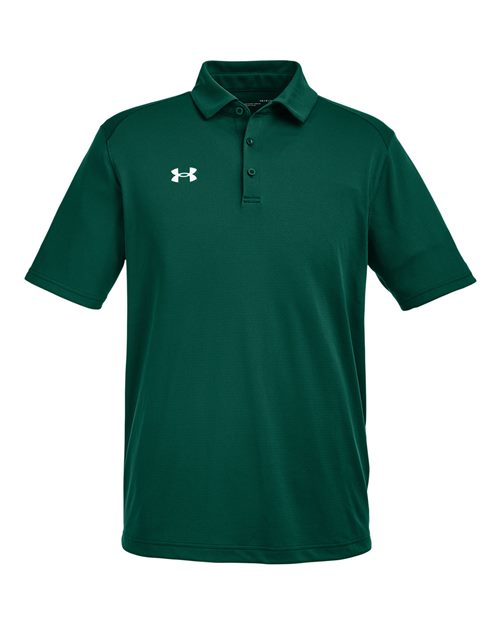 Under Armour 1370399 Tech™ Polo - Forest Green  White