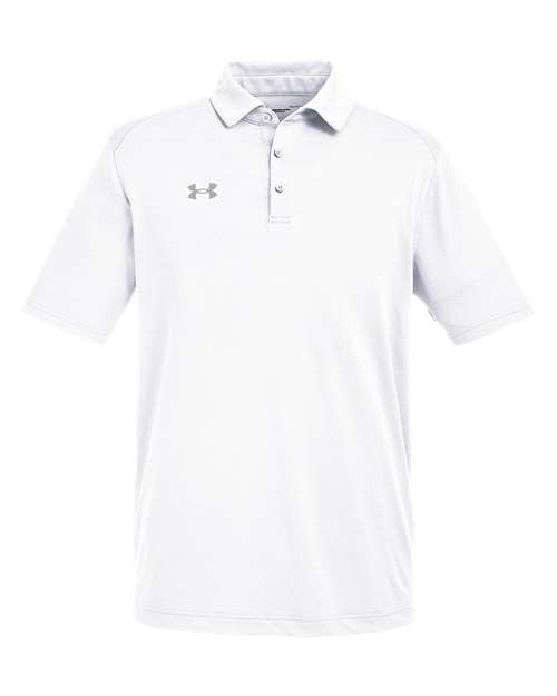 Under Armour 1370399 Tech™ Polo - White  Mod Grey