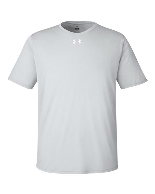 Under Armour 1376842 Team Tech™ T-Shirt - Mod Grey Light Heather  White