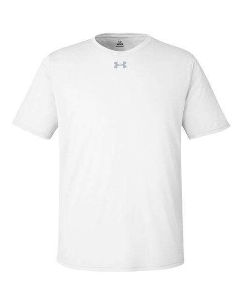 Under Armour 1376842 Team Tech™ T-Shirt - White  Mod Grey