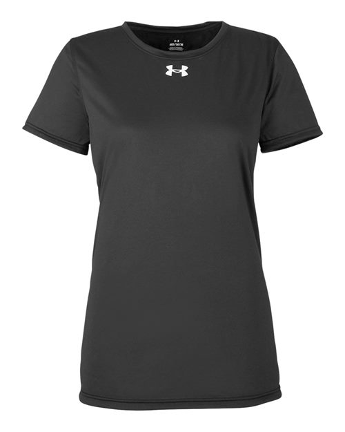 Under Armour 1376847 Women's Team Tech™ T-Shirt - Black  White