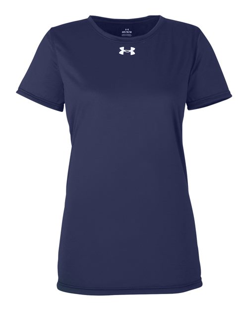 Under Armour 1376847 Women's Team Tech™ T-Shirt - Midnight Navy  White