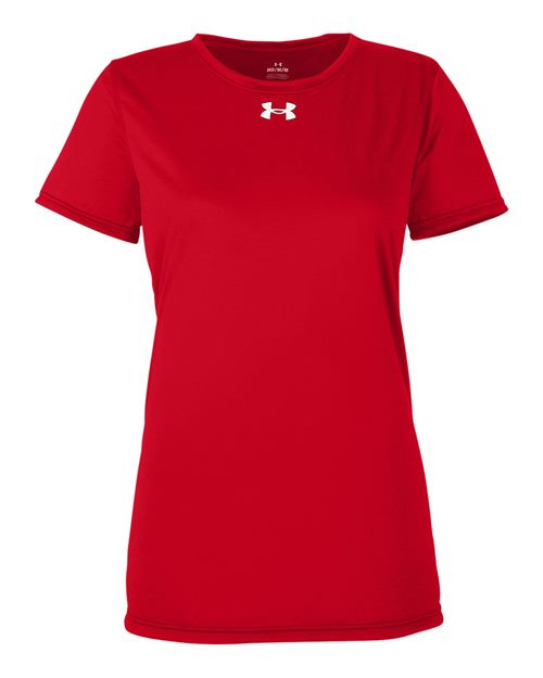 Under Armour 1376847 Women's Team Tech™ T-Shirt - Red  White