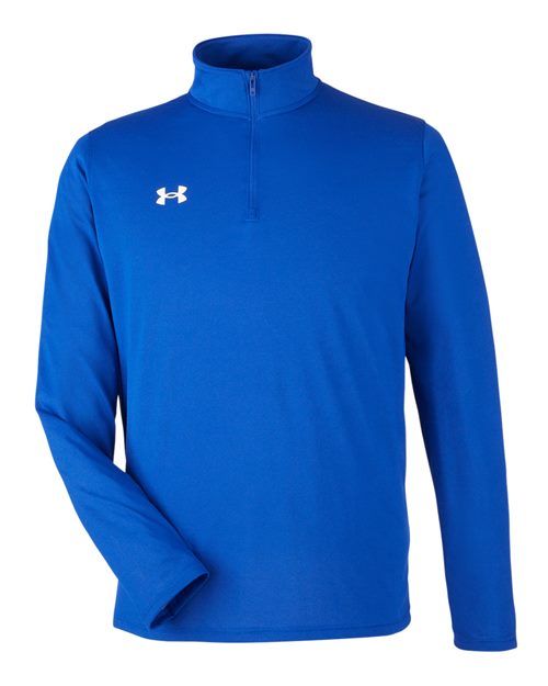 Under Armour 1376844 Team Tech™ Quarter-Zip Pullover - Royal  White