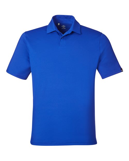 Under Armour 1383255 Recycled Polo - Royal  White