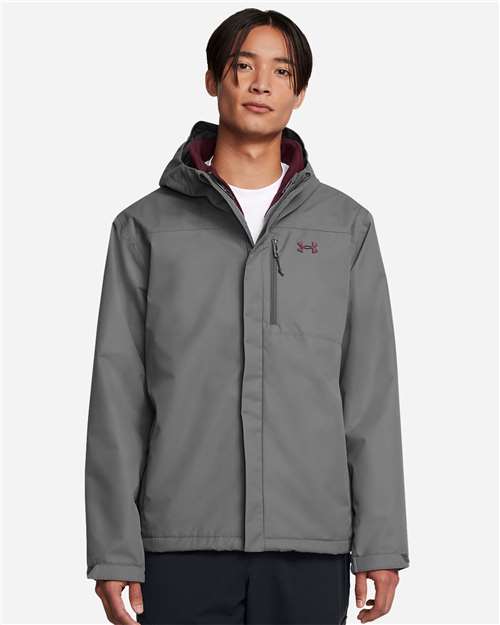 Under Armour 1371585 Porter 3-in-1 2.0 Jacket - Castlerock