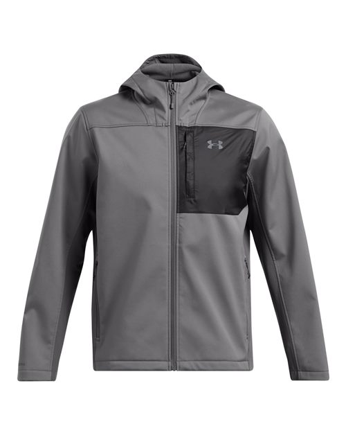 Under Armour 1371587 ColdGear® Infrared Shield 2.0 Hooded Jacket - Castlerock  Coastal