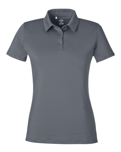 Under Armour 1385910 Women's Recycled Polo - Castlerock  White