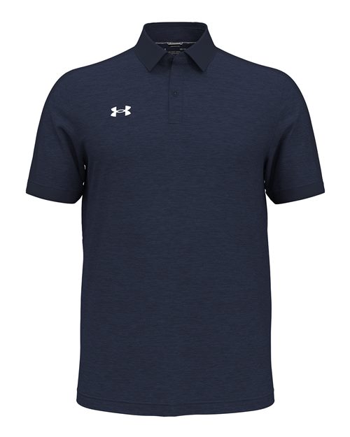 Under Armour 1376907 Trophy Level Polo - Midnight Navy  White