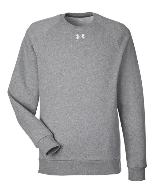 Under Armour 1379755 Rival Fleece Sweatshirt - Cs Grey Light Heather  White