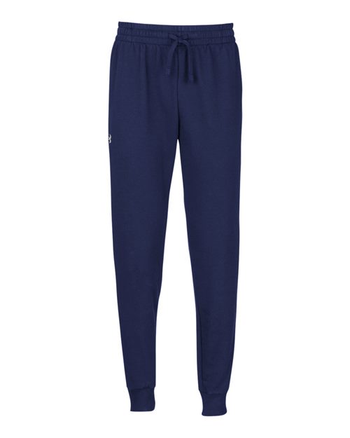 Under Armour 1379774 Rival Fleece Joggers - Midnight Navy  White