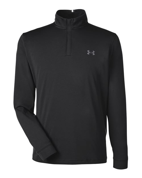 Under Armour 1370155 Playoff Quarter-Zip Pullover - Black  Jet Grey