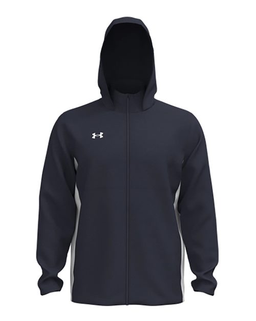 Under Armour 1390159 Rival Stretch Jacket - Midnight Navy  White