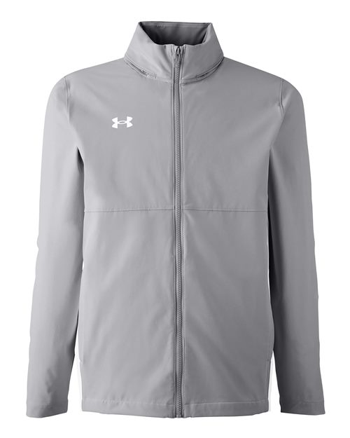 Under Armour 1390159 Rival Stretch Jacket - Mod Grey  White