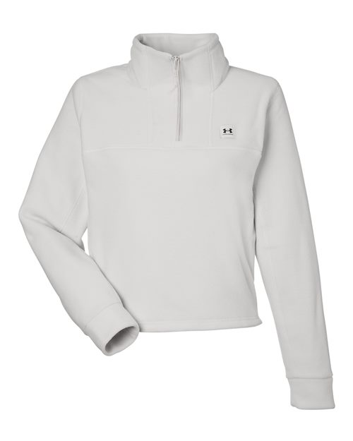 Under Armour 1387024 Women's Expanse Fleece Half-Zip - Sum White  Sum White