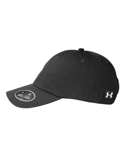 Under Armour 1369785 Team Chino Cap - Black  Black  White