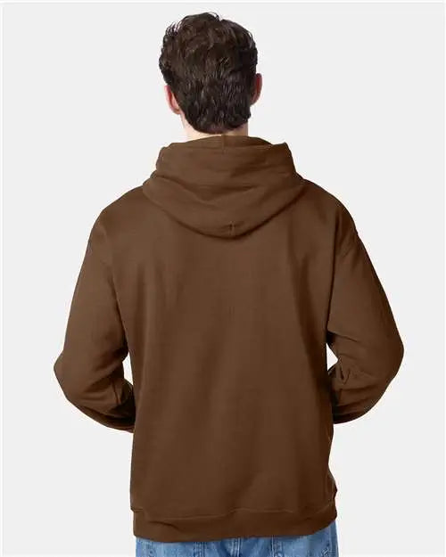 Hanes P170 Ecosmart® Hooded Sweatshirt - Army Brown
