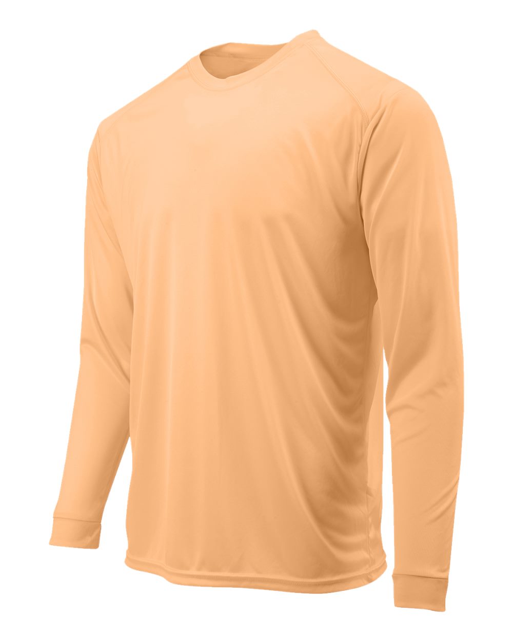 Paragon 218T Toddler Long Islander Performance Long Sleeve T-Shirt - Coral