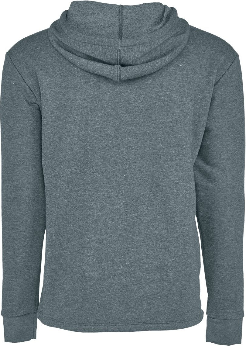 Next Level 9300 Malibu Welt Pocket Hoodie - Heather Slate Blue
