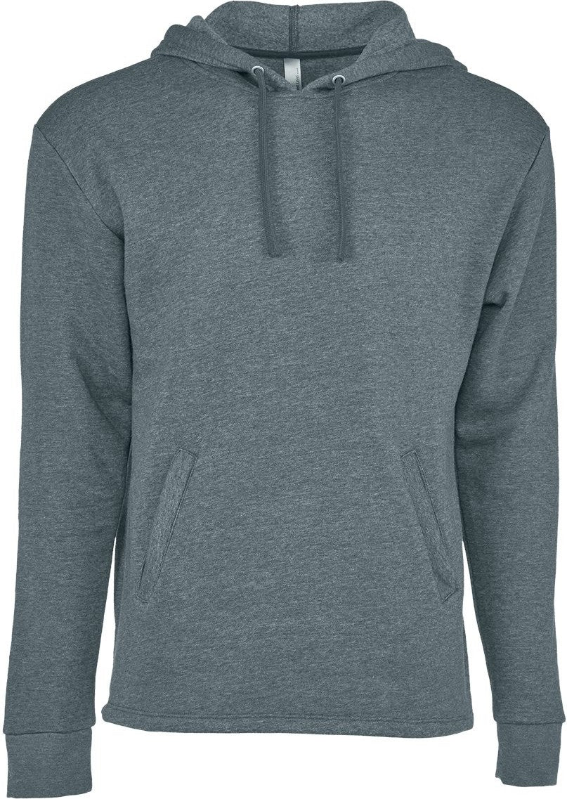 Next Level 9300 Malibu Welt Pocket Hoodie - Heather Slate Blue