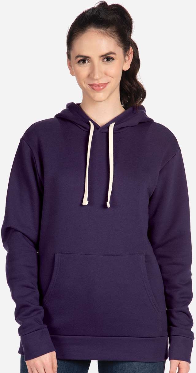 Next Level 9303 Santa Barbara Pullover Hoodie - Galaxy Purple