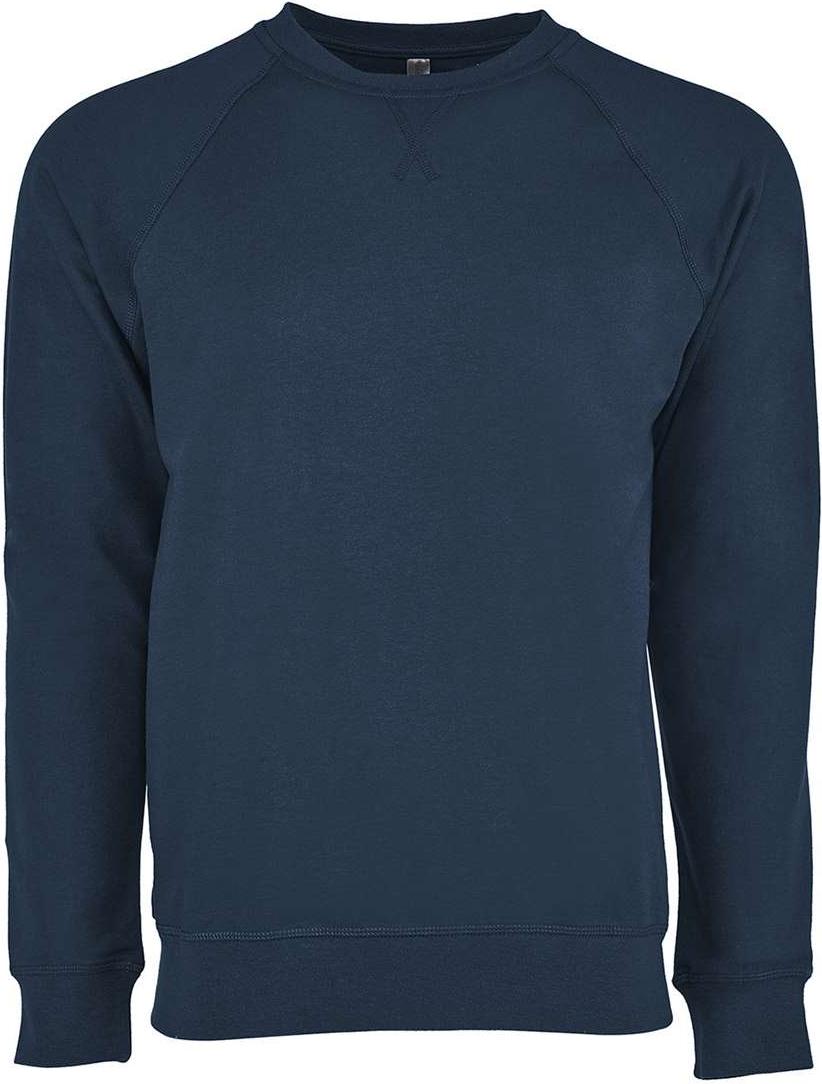 Next Level 9000 Laguna Raglan Sweatshirt - Cool Blue