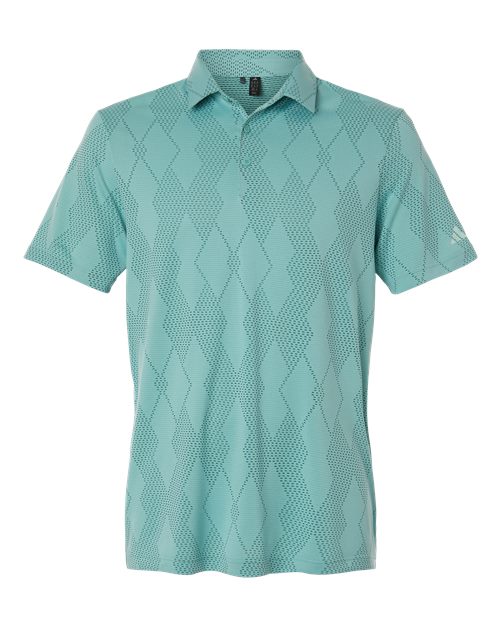 Adidas A2008 Ultimate Textured Polo - Mint Tone